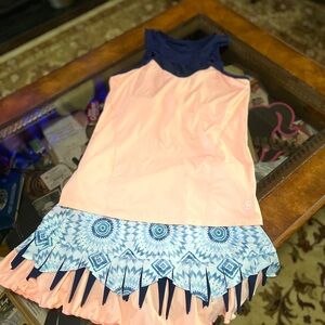 Sophibella Sleeveless Navy Top and matching tennis skirt